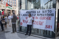 Milano P.za San Babila. Quarantaquattresimo presidio Pro-Palestina contro il genocidio.