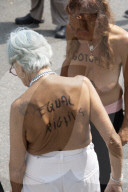 'Go Topless' rally and march in Boston