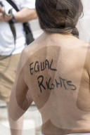 'Go Topless' rally and march in Boston