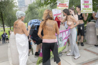 'Go Topless' rally and march in Boston