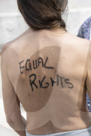 'Go Topless' rally and march in Boston