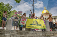 'Go Topless' rally and march in Boston