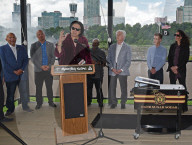 Rock legend Gene Simmons promotes his 'Moneybag Soda'