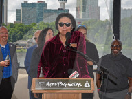 Rock legend Gene Simmons promotes his 'Moneybag Soda'