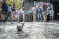 Torino, Sindaco Lo Russo visita la bocciofila La Mole/Petanque Taurinense