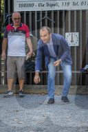 Torino, Sindaco Lo Russo visita la bocciofila La Mole/Petanque Taurinense