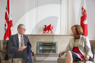 Prime Minister Keir Starmer meets Baroness Eluned Morgan