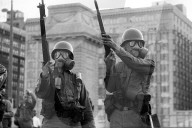 Riots in Chicago at the 1968 Democratic National Convention