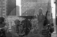 Riots in Chicago at the 1968 Democratic National Convention