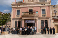Rubi_Barcelona_5 minutes of silence for the murder of 2 women