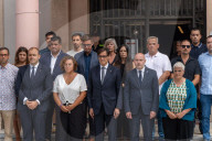 Rubi_Barcelona_5 minutes of silence for the murder of 2 women