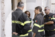 Volontari della Protezione Civile e Vigile del Fuoco ricoverati al Centro Grandi Ustionati al Sant&#x2019;Eugenio 
Volontari della Protezione Civile e Vigile del Fuoco ricoverati al Centro Grandi Ustionati al Sant&#x2019;Eugenio 
