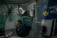 At the Sudzha crossing where Ukrainian troops pushed into Russia nerves are tense