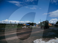 At the Sudzha crossing where Ukrainian troops pushed into Russia nerves are tense