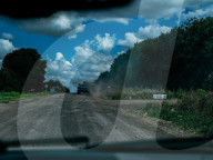 At the Sudzha crossing where Ukrainian troops pushed into Russia nerves are tense