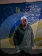 At the Sudzha crossing where Ukrainian troops pushed into Russia nerves are tense