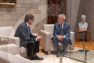 Meeting between Illa and Collboni at the Generalitat