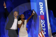 Harris accepts the Democratic presidential nomination