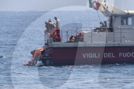 Porticello PA - Naufragio del veliero Bayesian, recuperato cadavere di Hannah Linch