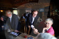 Tom Tugendhat Campaigning in Kent