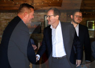 Tom Tugendhat Campaigning in Kent