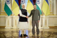 India's PM Modi in Kyiv for talks with Zelensky