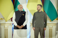 India's PM Modi in Kyiv for talks with Zelensky