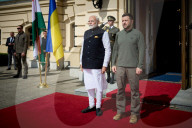 India's PM Modi in Kyiv for talks with Zelensky