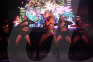 Pop star Rita Ora performs at Manchester Pride