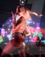 Pop star Rita Ora performs at Manchester Pride