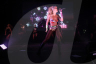 Pop star Rita Ora performs at Manchester Pride