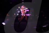 Pop star Rita Ora performs at Manchester Pride