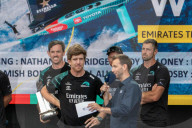 Team New Zealand wins the trophy