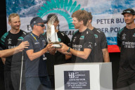 Team New Zealand wins the trophy