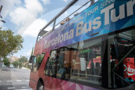 Barcelona - tourist bus saturation in Barcelona