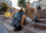 Don’t Be Silent! Captivity Kills! rally in Kyiv