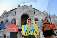 Don’t Be Silent! Captivity Kills! rally in Kyiv