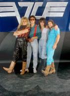 Van Halen (v.l. David Lee Roth, Alex Van Halen, Eddie Van Halen, Michael Anthony)