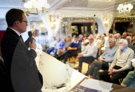 Tom Tugendhat Attends Hustings in Redruth, UK.