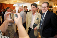 Tom Tugendhat Attends Hustings in Redruth, UK.