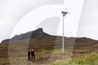 Michael Shanks visits Isle of Eigg Community Energy Project