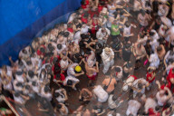 FEATURE - Über 150 Tonnen Tomaten für das Fest der Tomate in Bunol, Valencia
