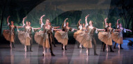 State Ballet of Georgia Swan Lake at the Coliseum, London, UK.