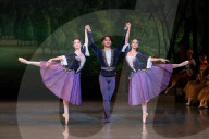 State Ballet of Georgia Swan Lake at the Coliseum, London, UK.