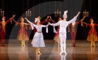 State Ballet of Georgia Swan Lake at the Coliseum, London, UK.