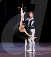 State Ballet of Georgia Swan Lake at the Coliseum, London, UK.