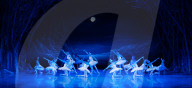 State Ballet of Georgia Swan Lake at the Coliseum, London, UK.