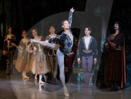 State Ballet of Georgia Swan Lake at the Coliseum, London, UK.