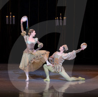 State Ballet of Georgia Swan Lake at the Coliseum, London, UK.