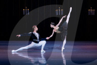 State Ballet of Georgia Swan Lake at the Coliseum, London, UK.